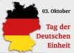 Tag der deutschen Einheit 3. Oktober 2019